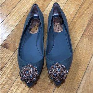 Ted Baker Ljana flats Grey 7.5